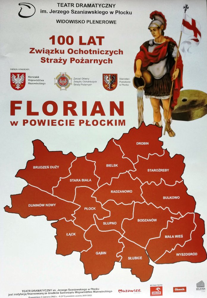 Plakat - Florian w Powiecie Płockim