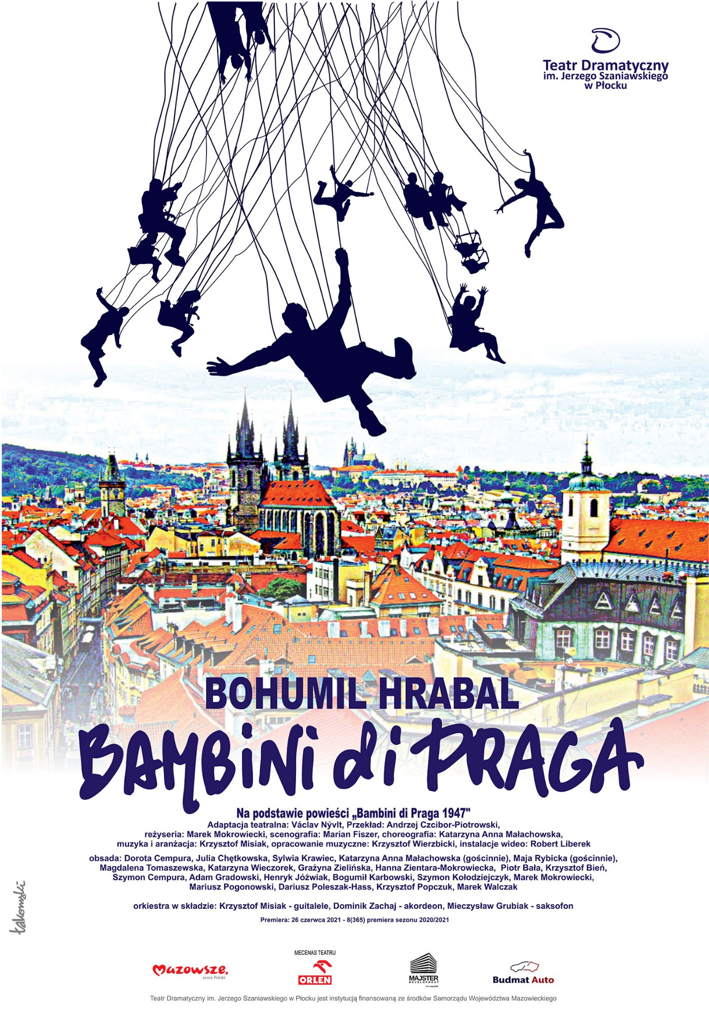 Plakat - Bambini di Praga